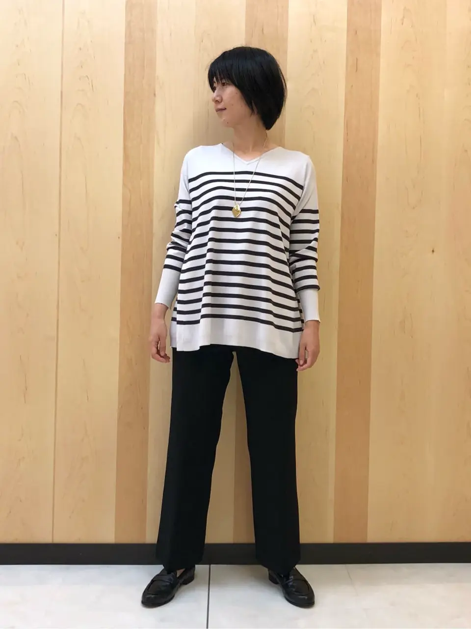 自由区 スタッフ コーディネート画像