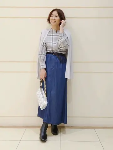 自由区 maruri コーディネート画像