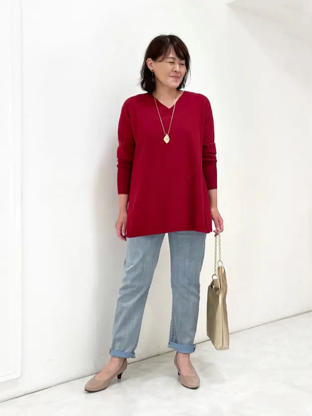 自由区 大野 コーディネート画像