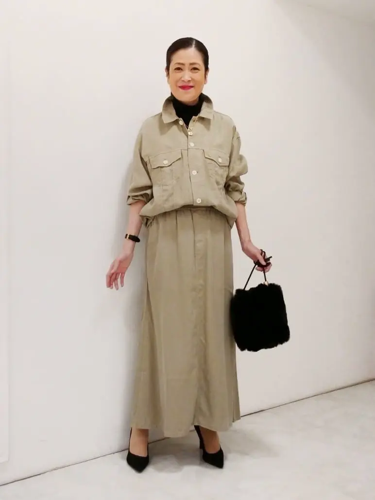 自由区 八田 コーディネート画像