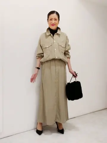 自由区 八田 コーディネート画像