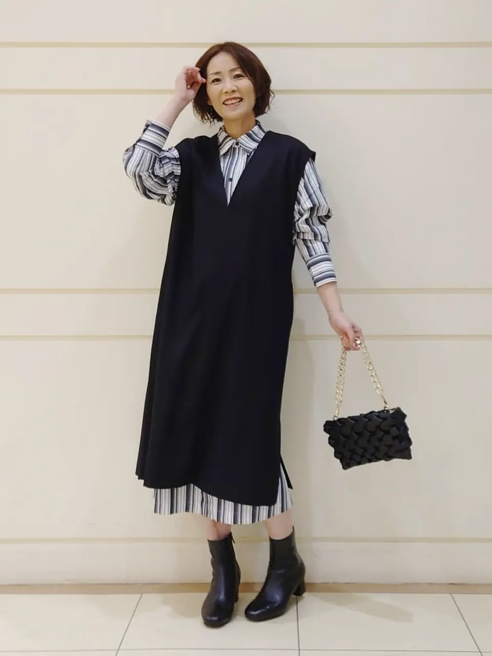 自由区 maruri コーディネート画像