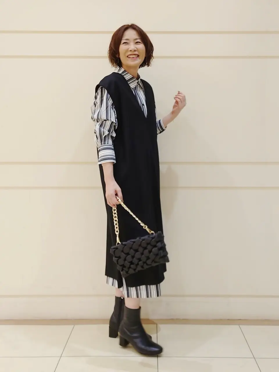 自由区 maruri コーディネート画像