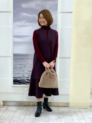 自由区 中鉢 コーディネート画像