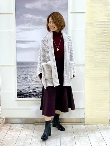 自由区 中鉢 コーディネート画像