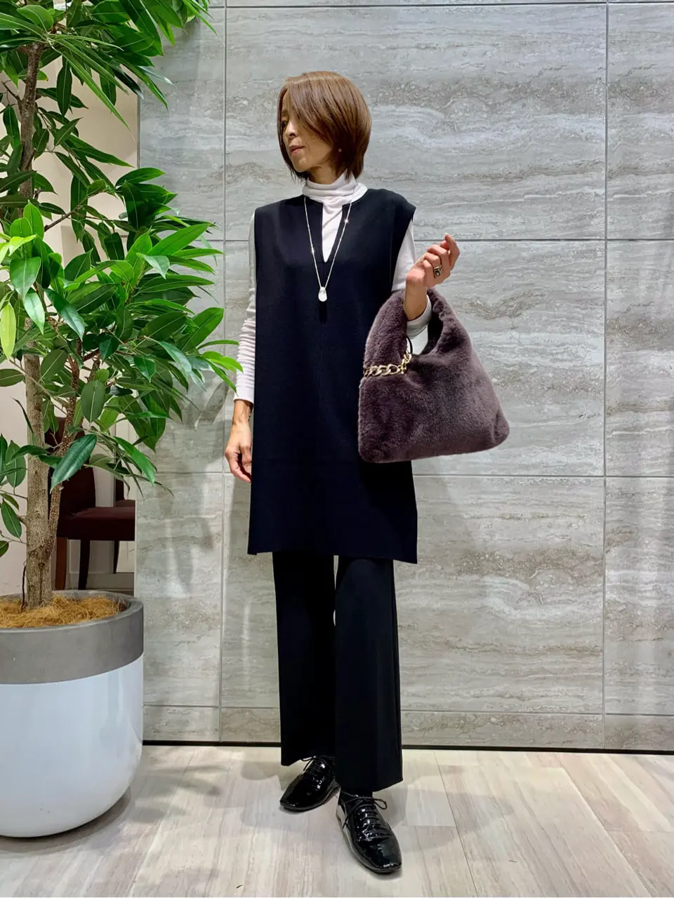 自由区 Ishii コーディネート画像