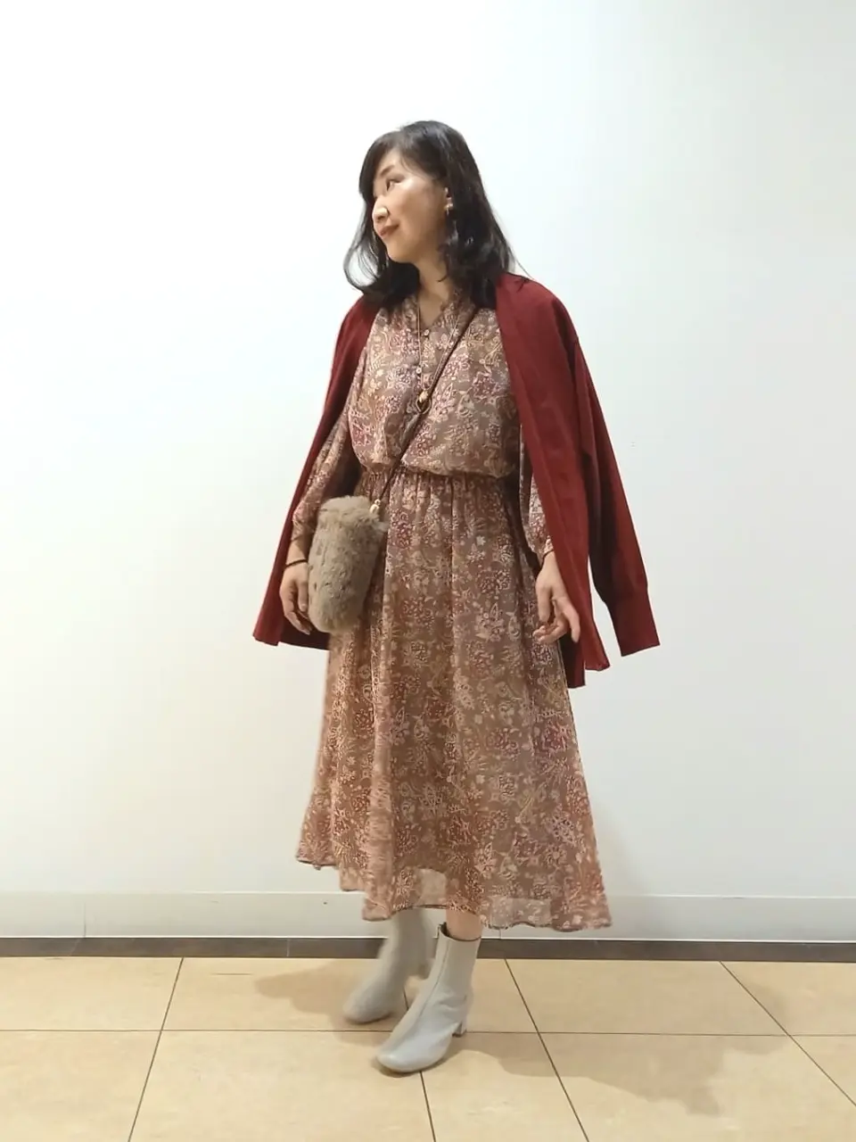 自由区 中川 コーディネート画像