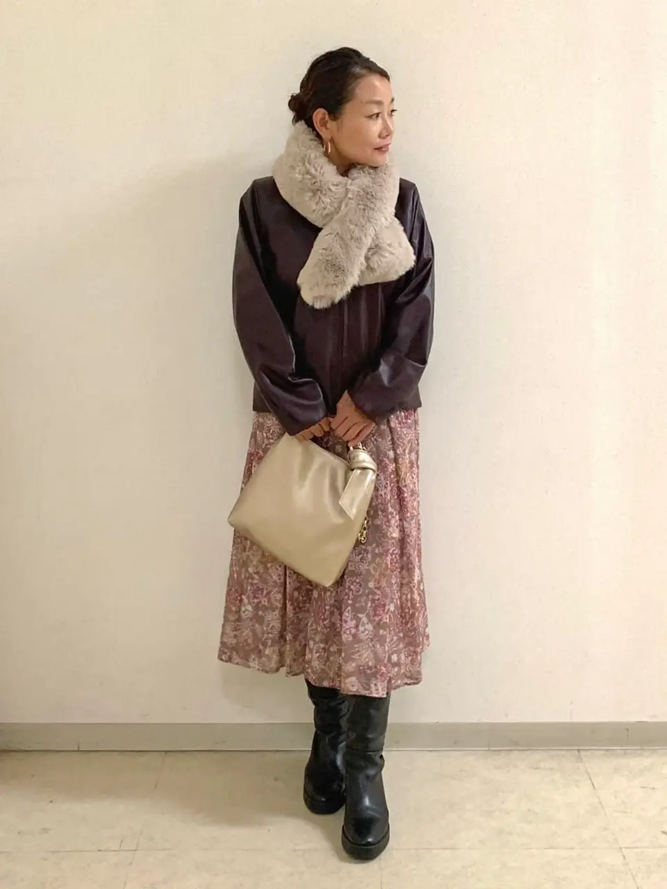 自由区 坂本 コーディネート画像