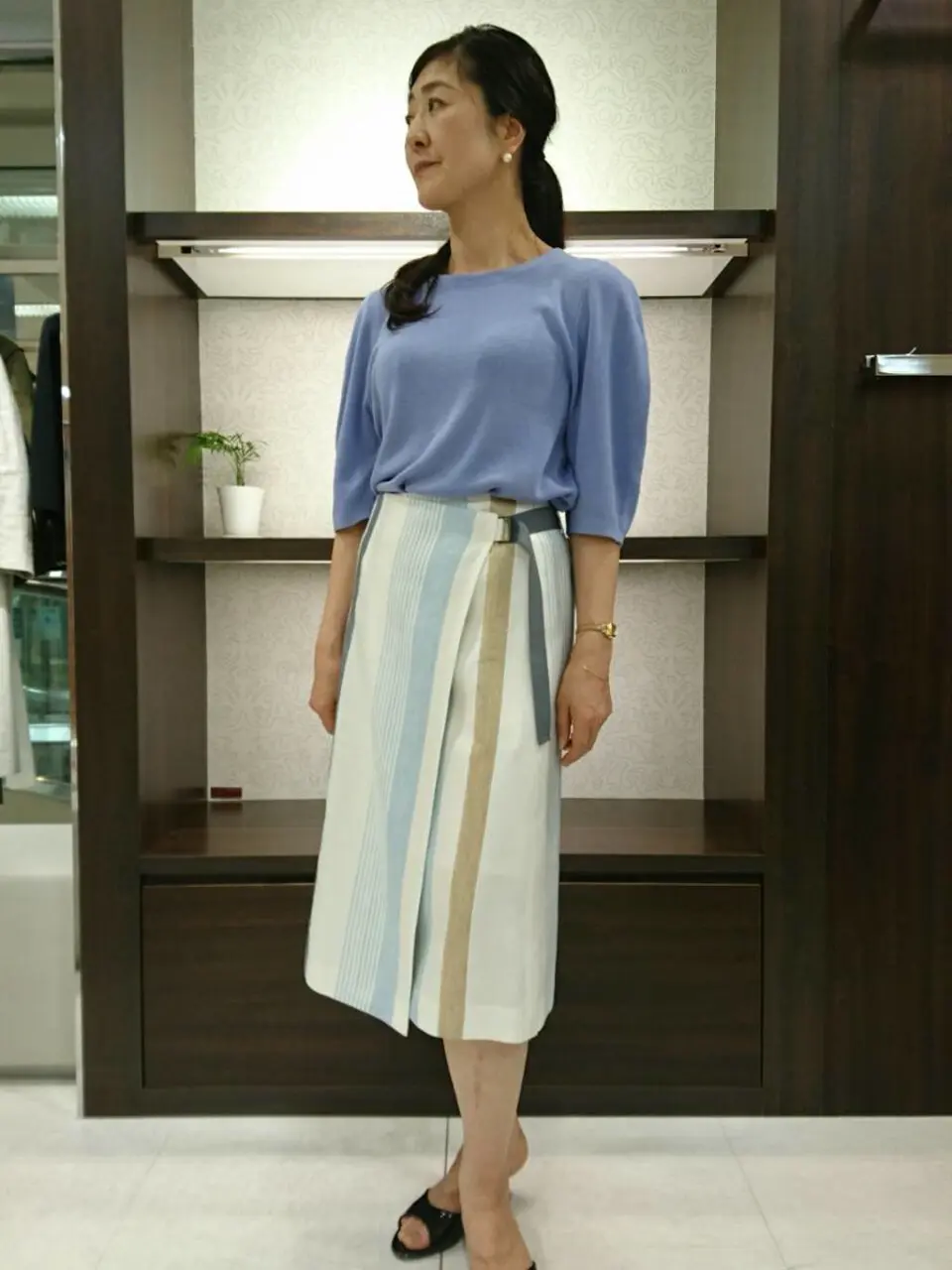 自由区 新保 コーディネート画像