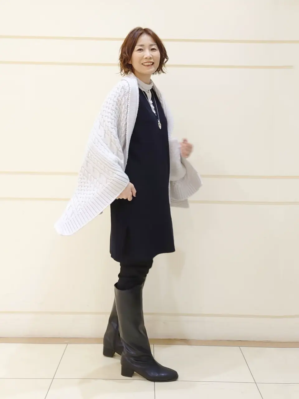 自由区 maruri コーディネート画像