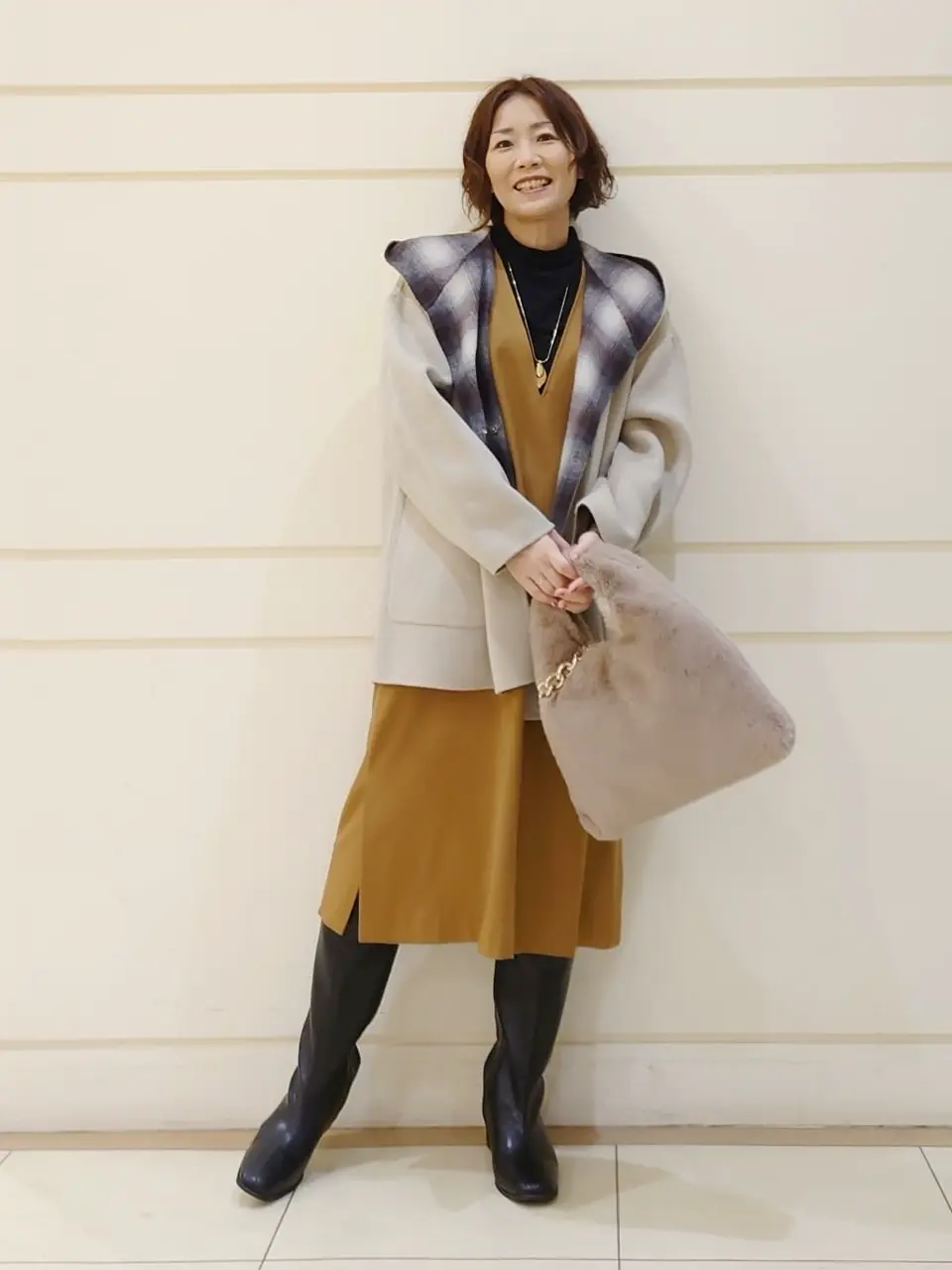 自由区 maruri コーディネート画像