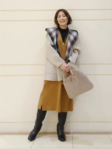 自由区 maruri コーディネート画像