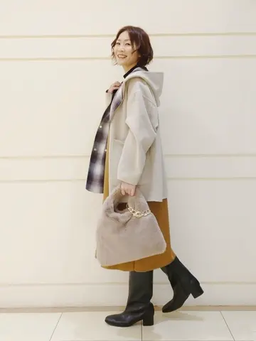 自由区 maruri コーディネート画像