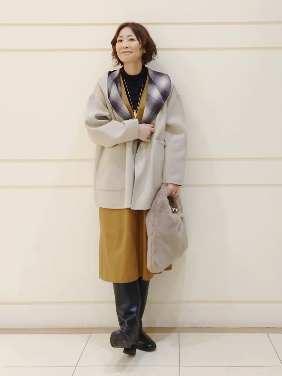 自由区 maruri コーディネート画像