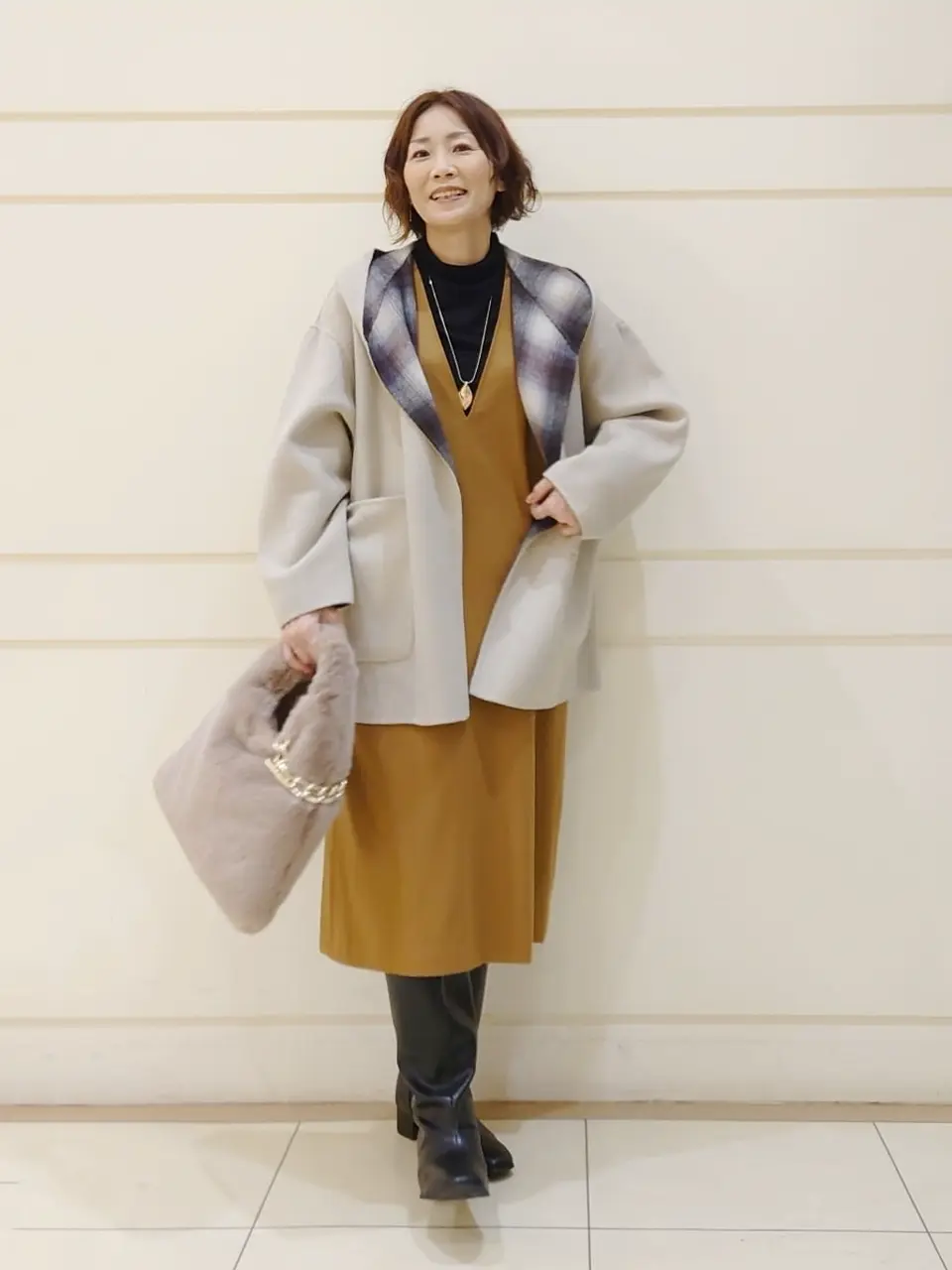 自由区 maruri コーディネート画像