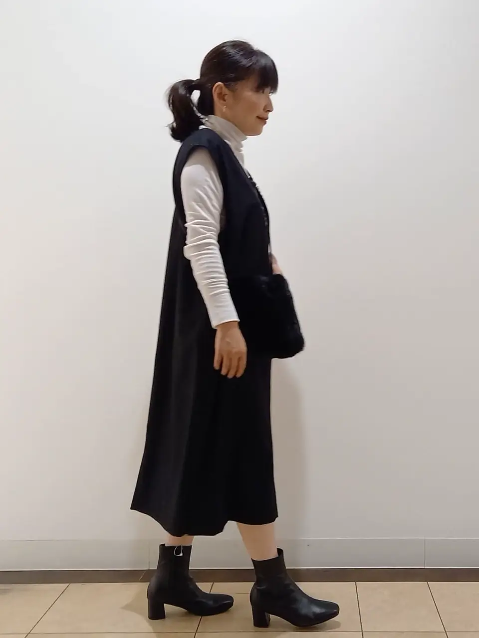 自由区 中川 コーディネート画像