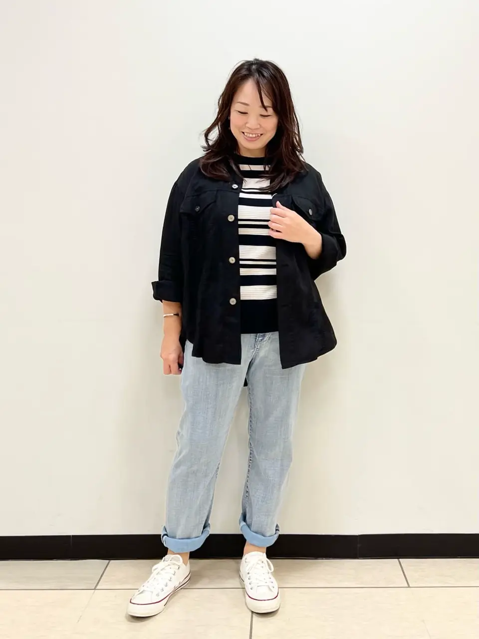 自由区 伊藤 コーディネート画像