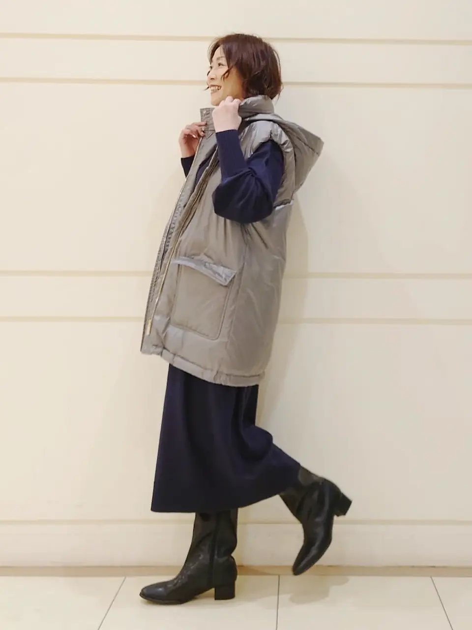 自由区 maruri コーディネート画像