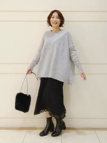 自由区 maruri コーディネート画像