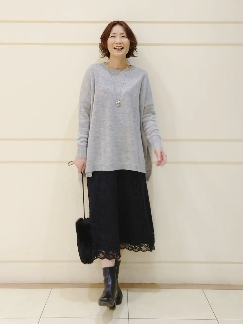 自由区 maruri コーディネート画像