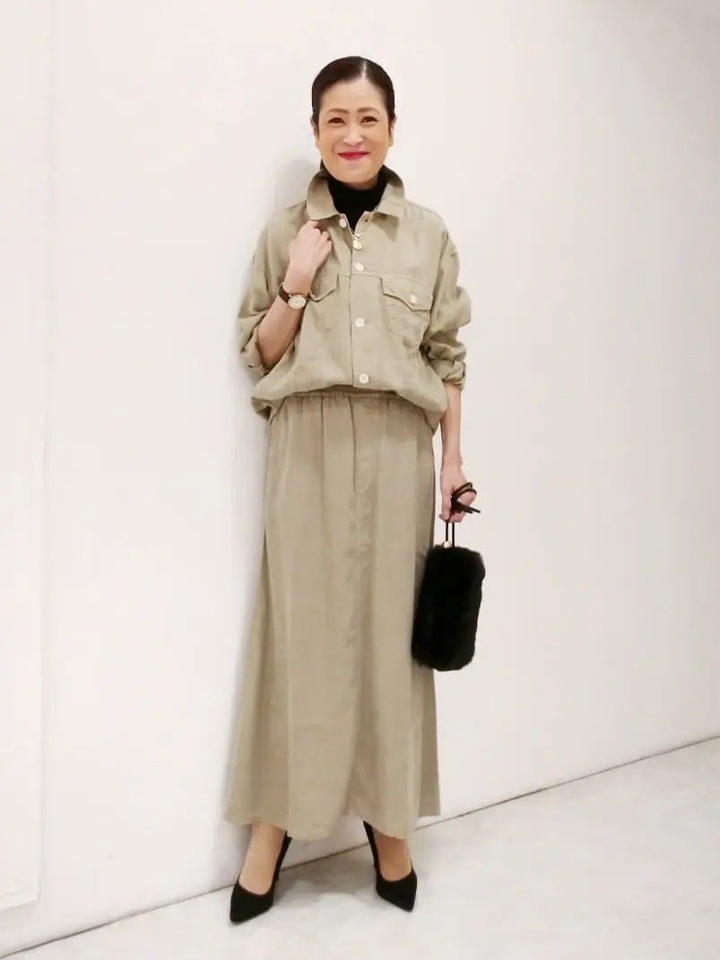 自由区 八田 コーディネート画像