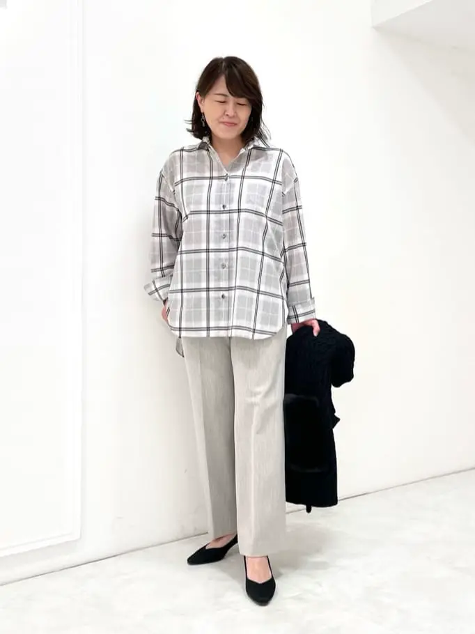 自由区 大野 コーディネート画像