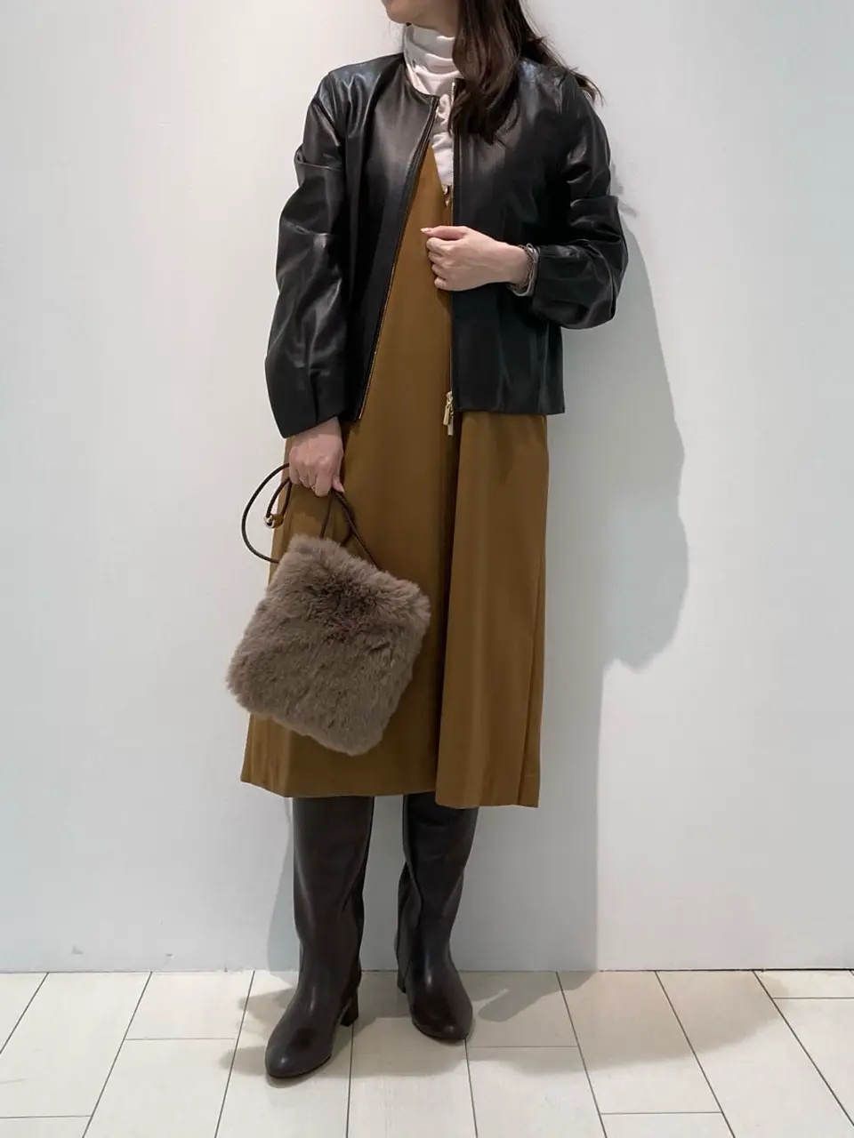 自由区 檀 コーディネート画像