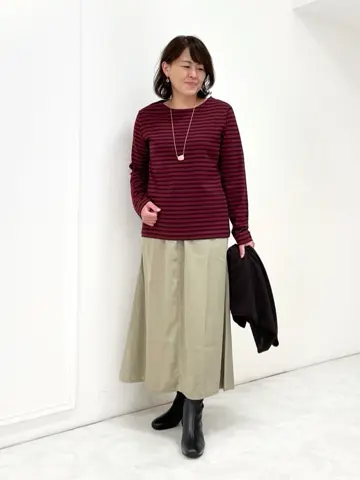 自由区 大野 コーディネート画像