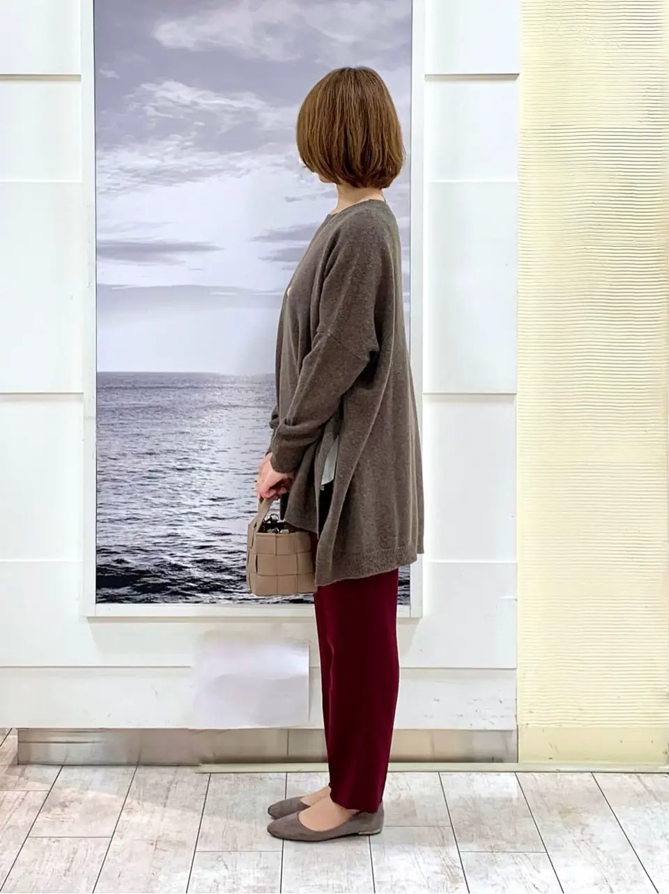 自由区 中鉢 コーディネート画像