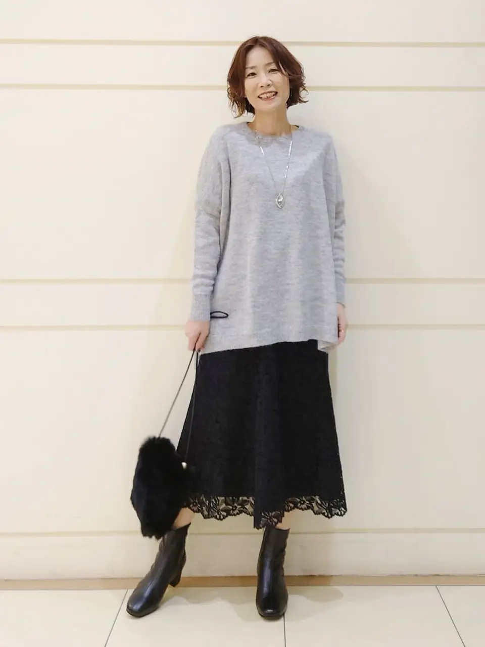 自由区 maruri コーディネート画像