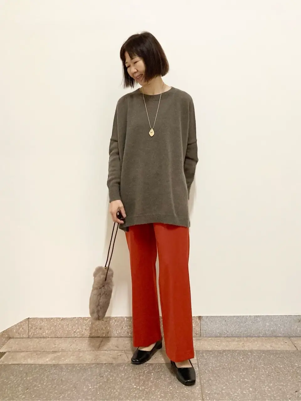 自由区 阿部 コーディネート画像