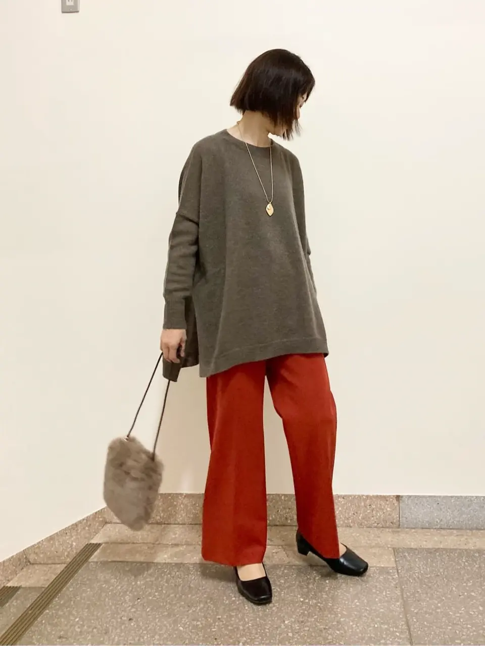 自由区 阿部 コーディネート画像