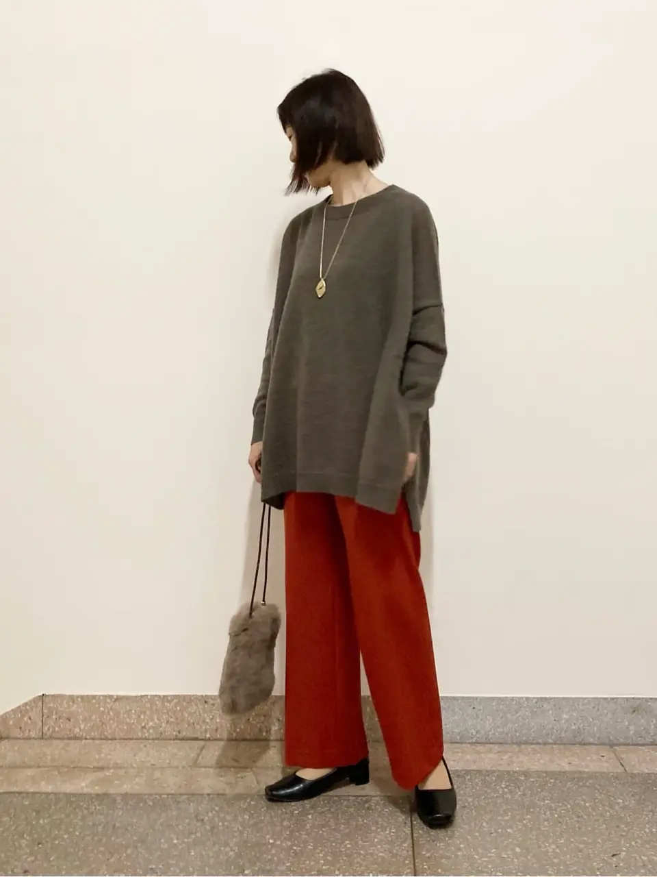 自由区 阿部 コーディネート画像