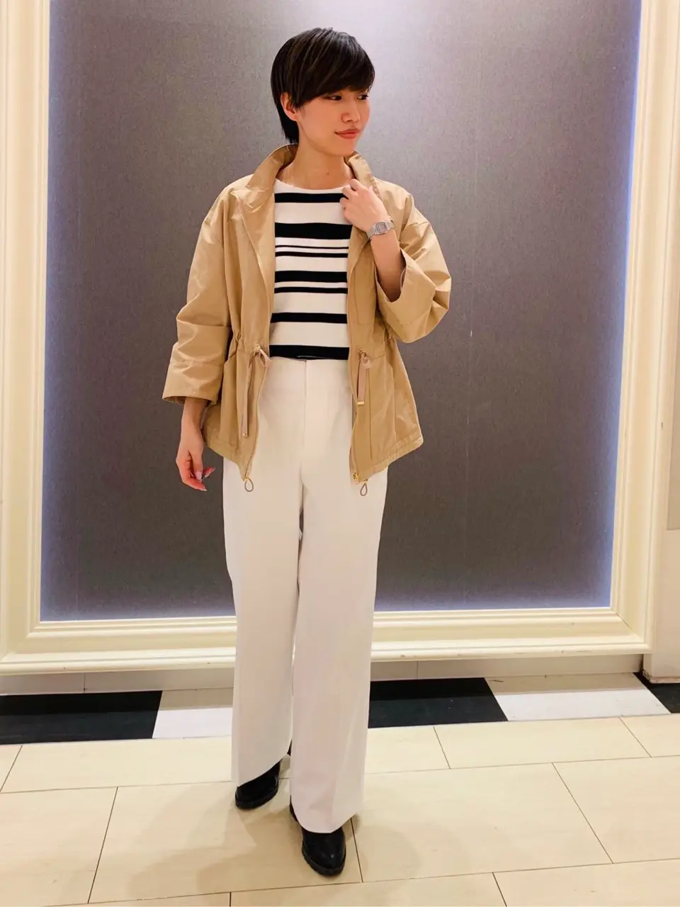 自由区 河野 コーディネート画像