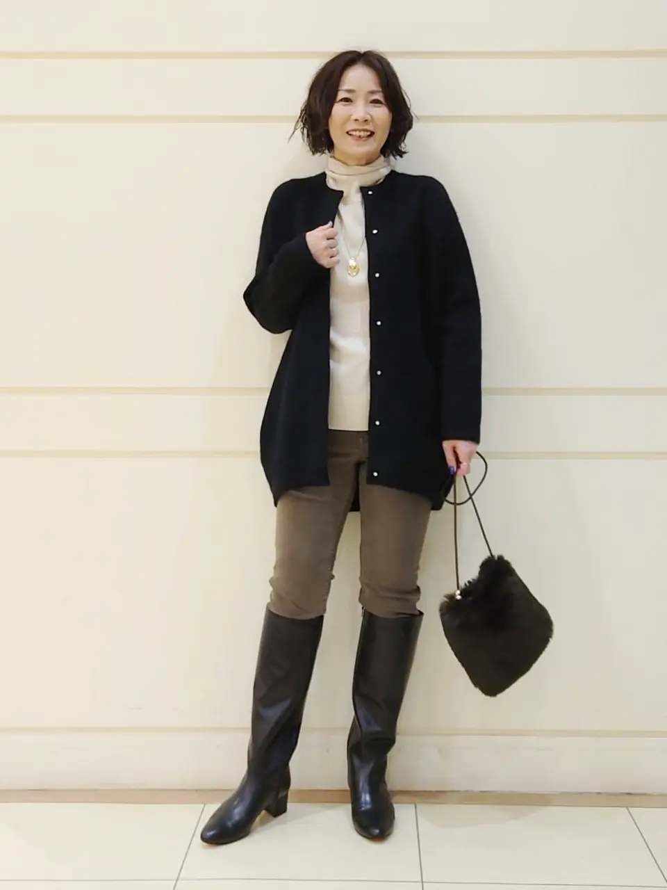 自由区 maruri コーディネート画像