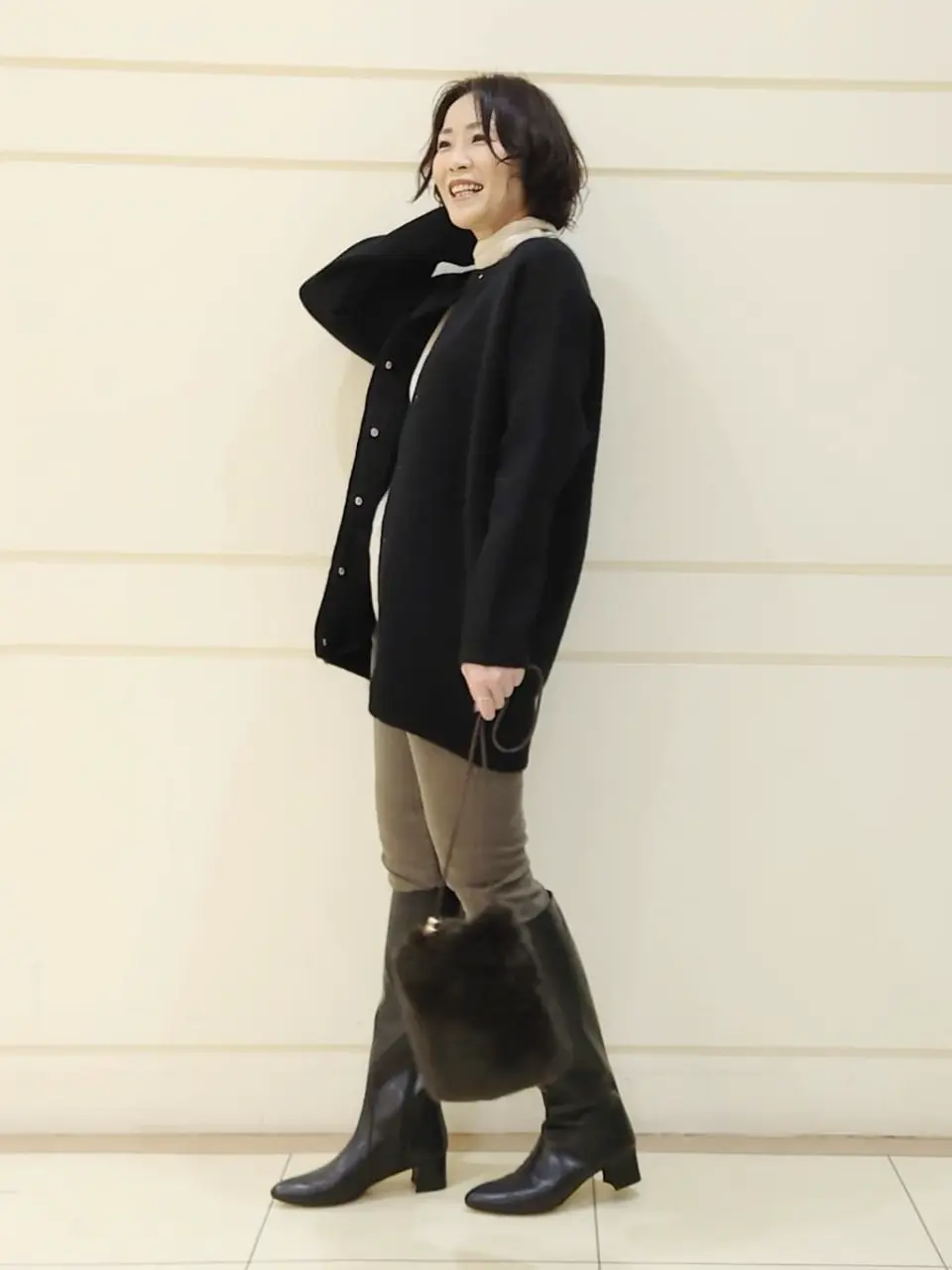 自由区 maruri コーディネート画像