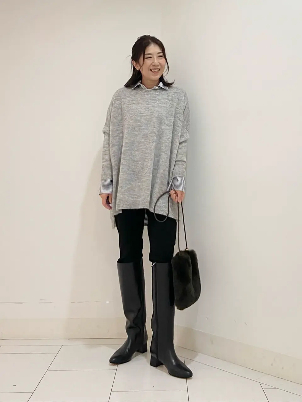 自由区 KAZU コーディネート画像