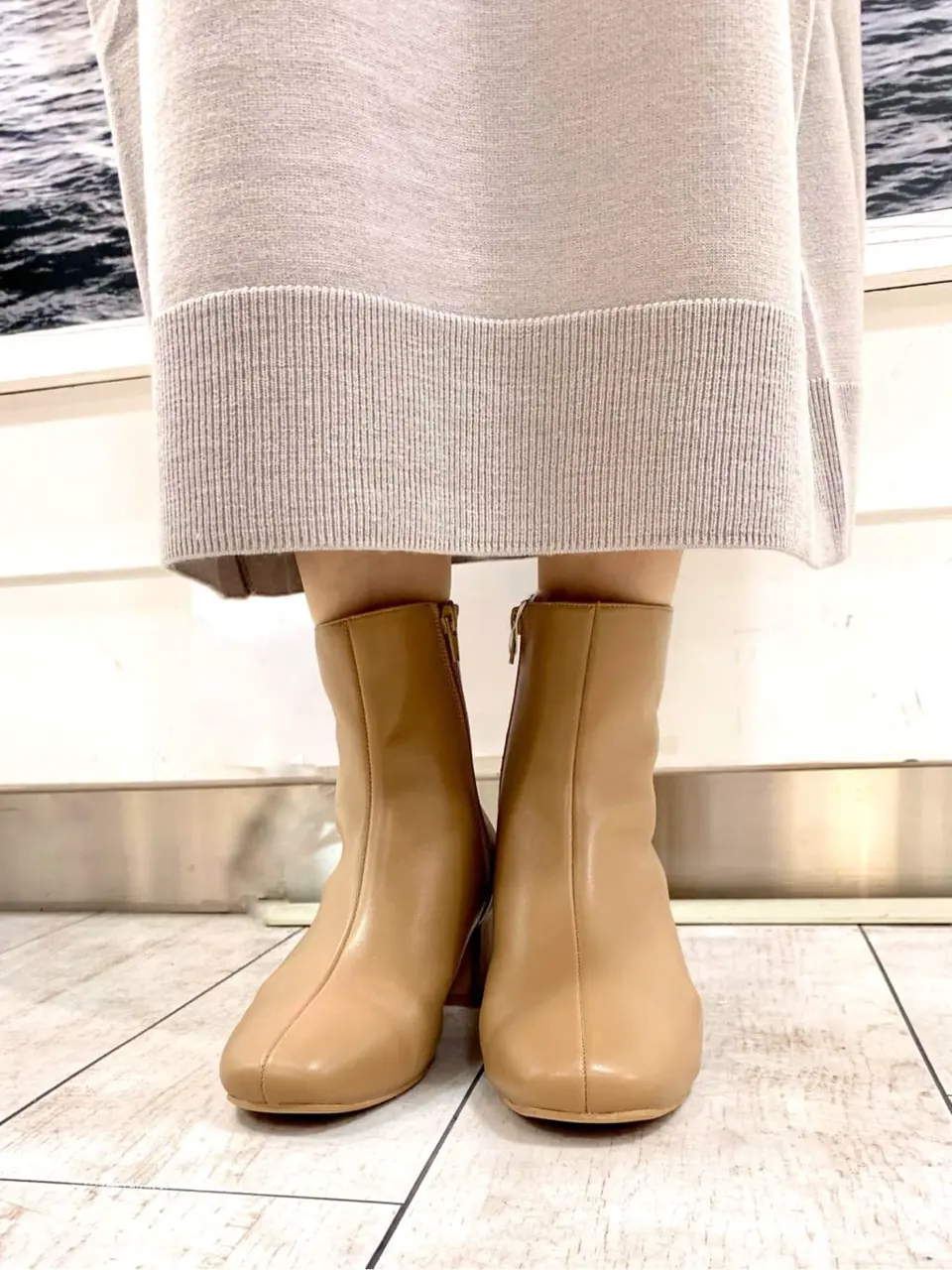 自由区 中鉢 コーディネート画像