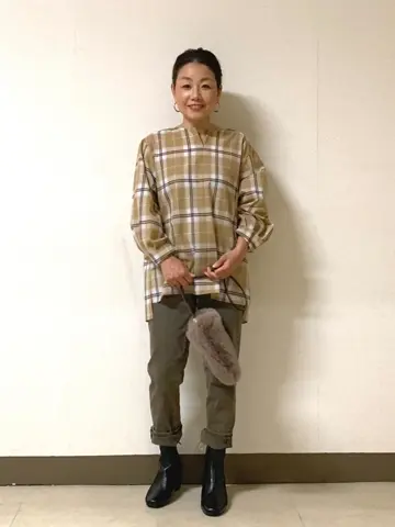 自由区 坂本 コーディネート画像