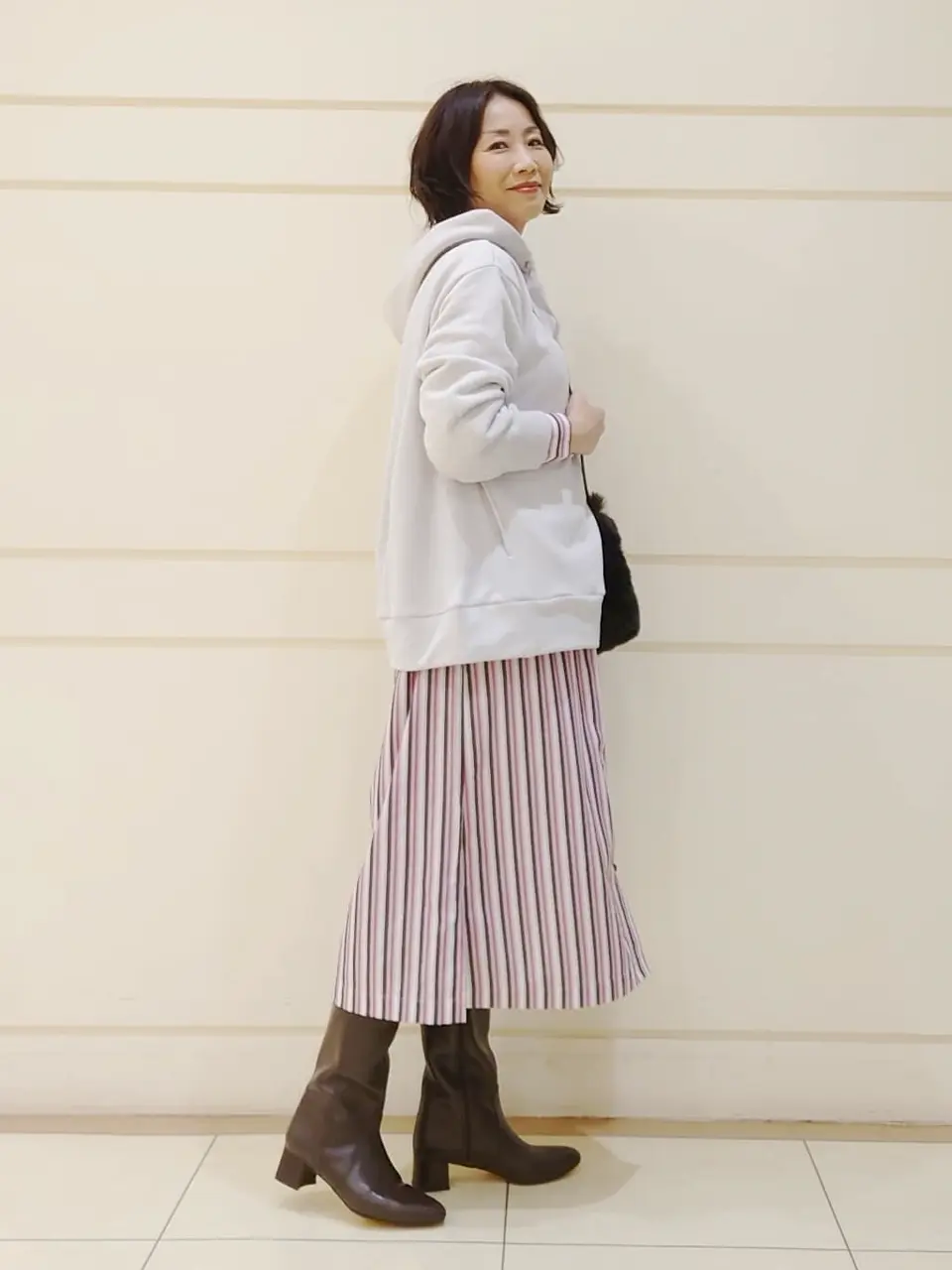 自由区 maruri コーディネート画像