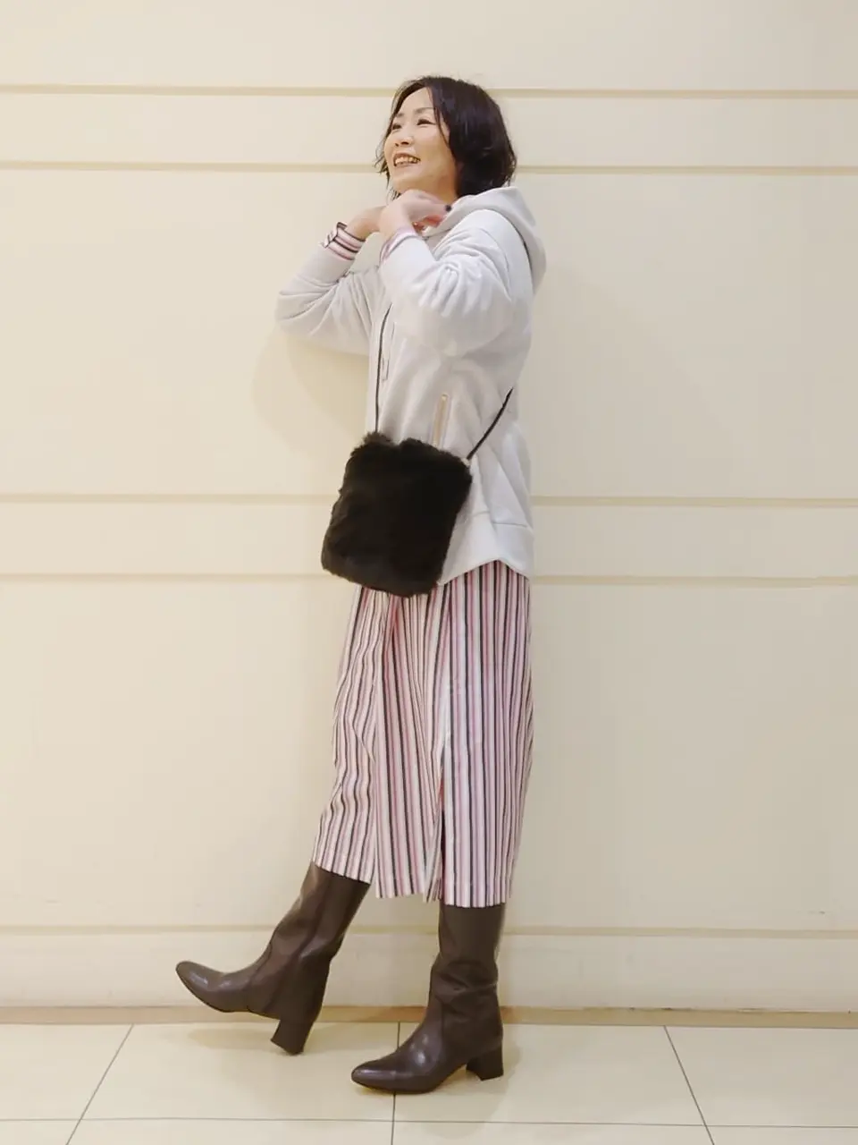 自由区 maruri コーディネート画像