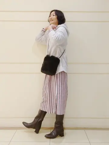 自由区 maruri コーディネート画像