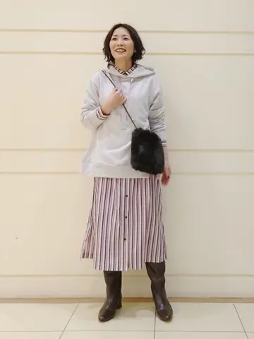 自由区 maruri コーディネート画像