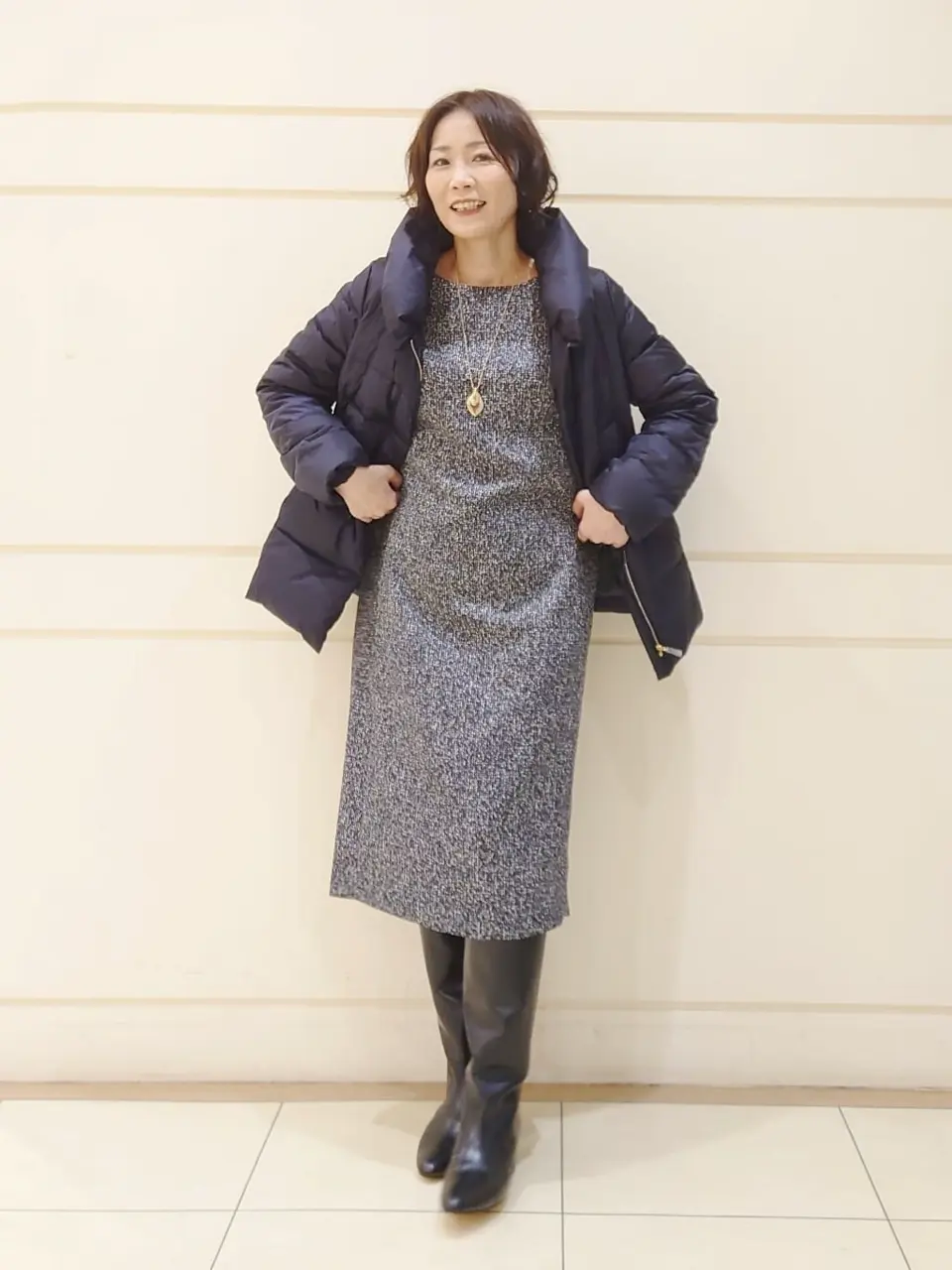 自由区 maruri コーディネート画像