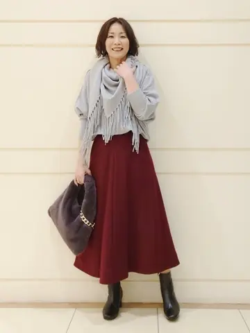 自由区 maruri コーディネート画像