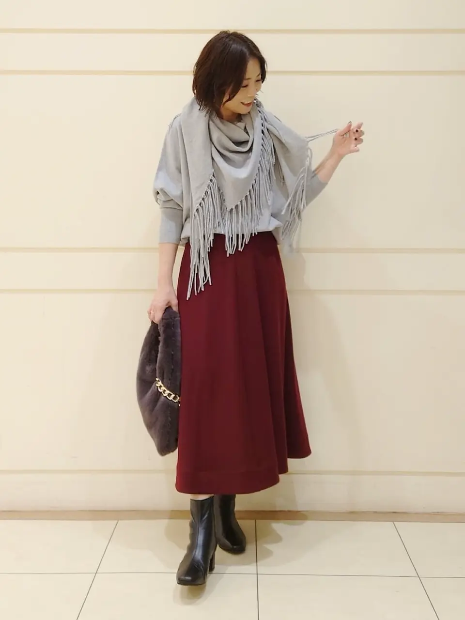 自由区 maruri コーディネート画像