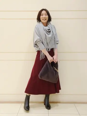 自由区 maruri コーディネート画像