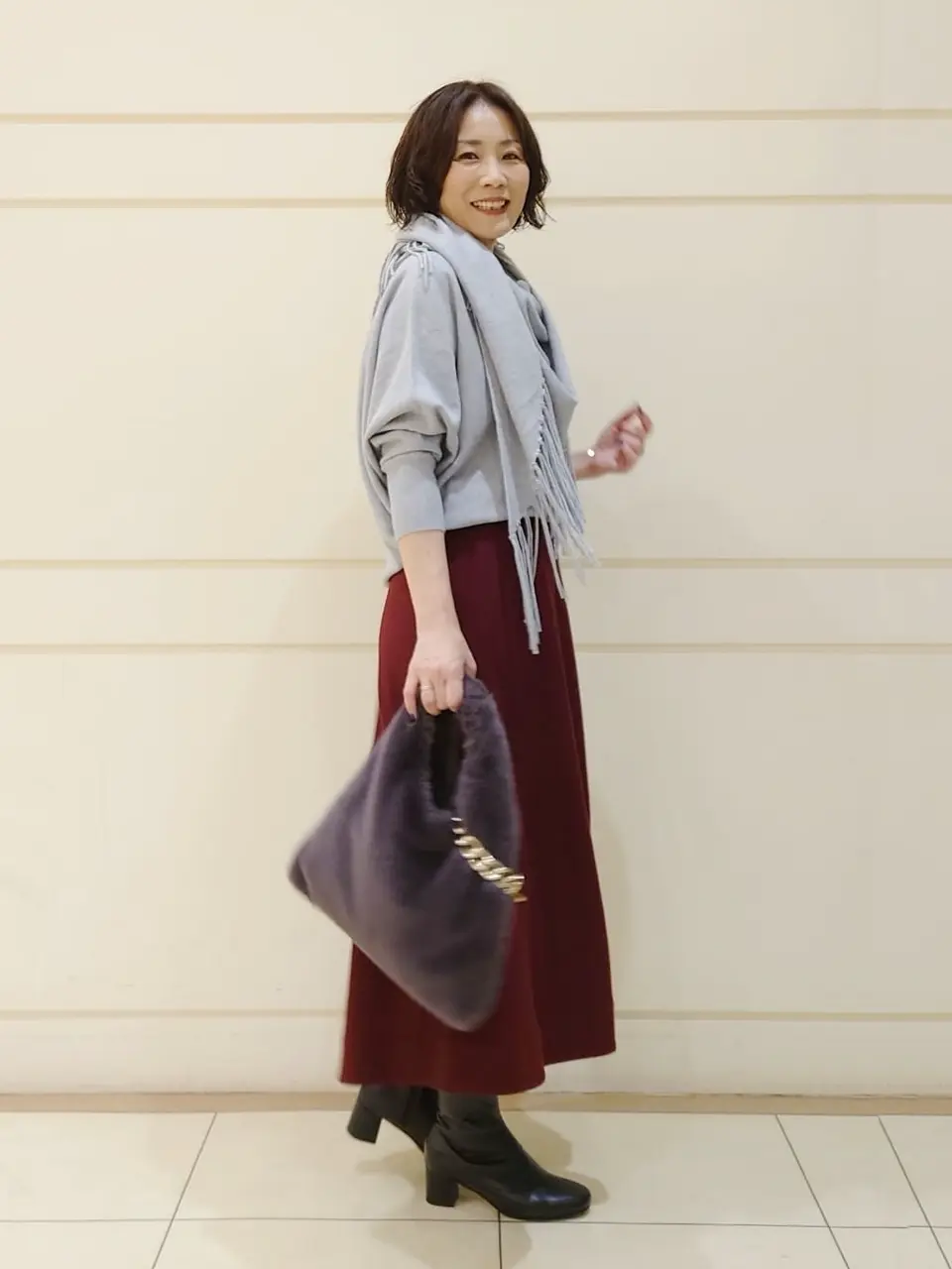 自由区 maruri コーディネート画像