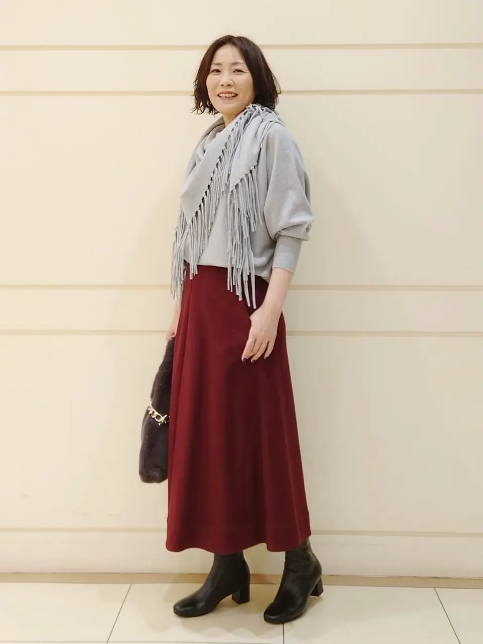 自由区 maruri コーディネート画像