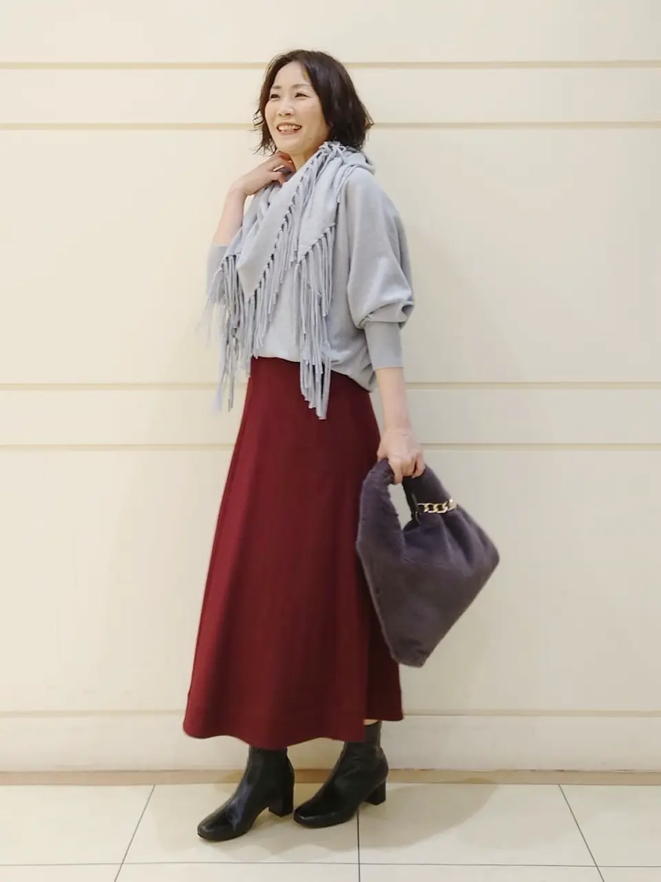 自由区 maruri コーディネート画像